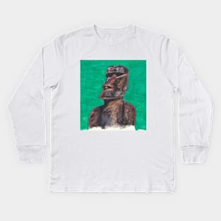 MOAI Kids Long Sleeve T-Shirt